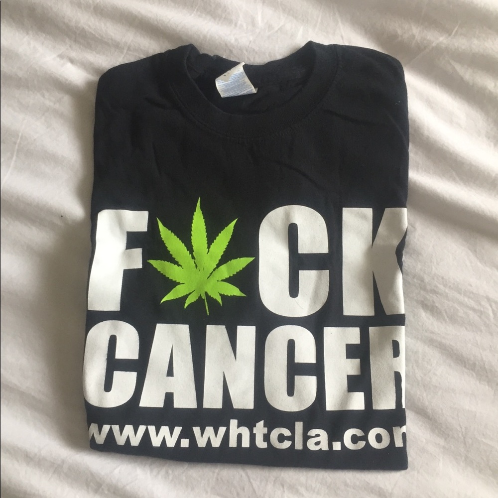 Cannabis - Fuck cancer t-shirt